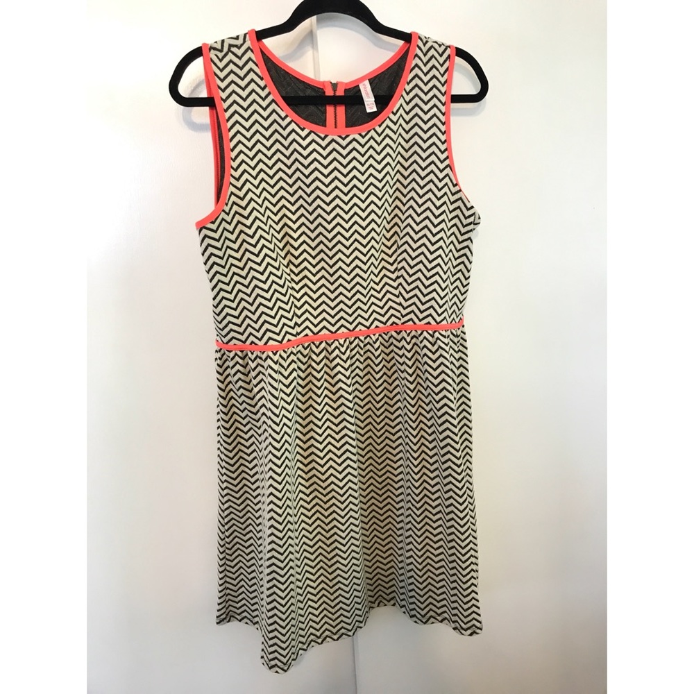 Chevron Neon Sun Dress